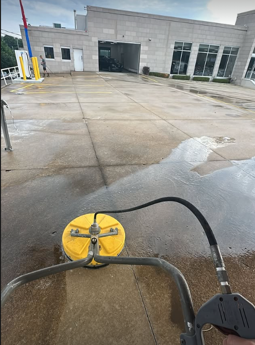 Best Company for Large Concrete Cleaning in Akron, Ohio
